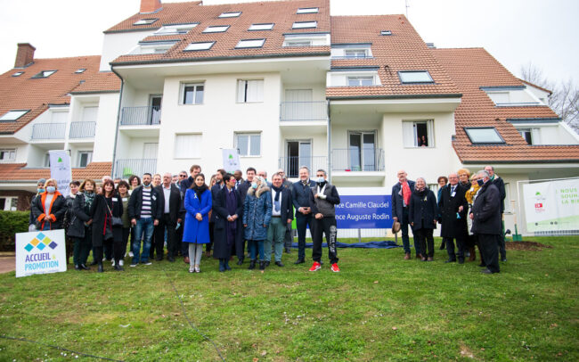 Inauguration Résidences C.Claudel (Pension de Famille) & Résidence A. Rodin (Résidence Accueil) à Noailles (60) - 2 Mars 2022